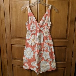 Old Navy XS Coral Summer Dress 100% Cotton